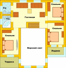 Загородный гостиничный комплекс «Истра» Московская область Коттедж (300 м), фото 14_13