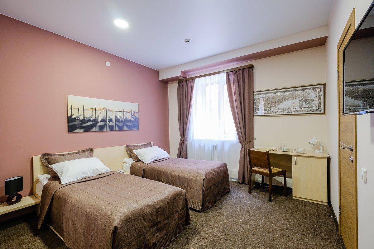  Отель "Галерея" Томская область Двухместный номер с 2 отдельными кроватями, фото 3