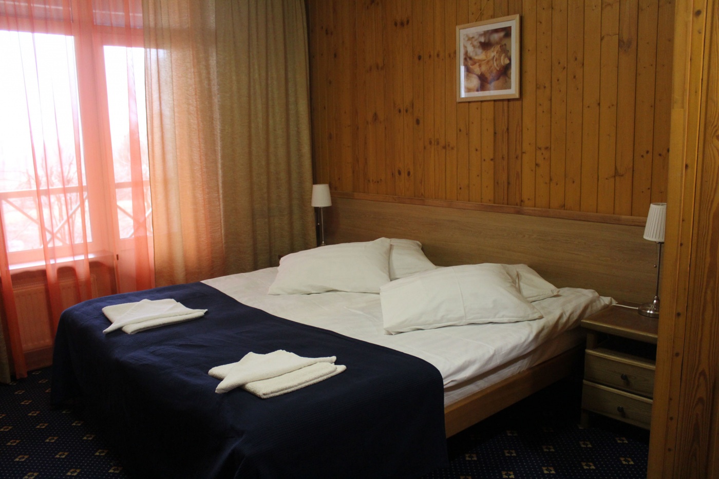 База отдыха «Отрада» Республика Мордовия Стандартный 2-местный номер с одной или двумя кроватями и балконом, фото 1