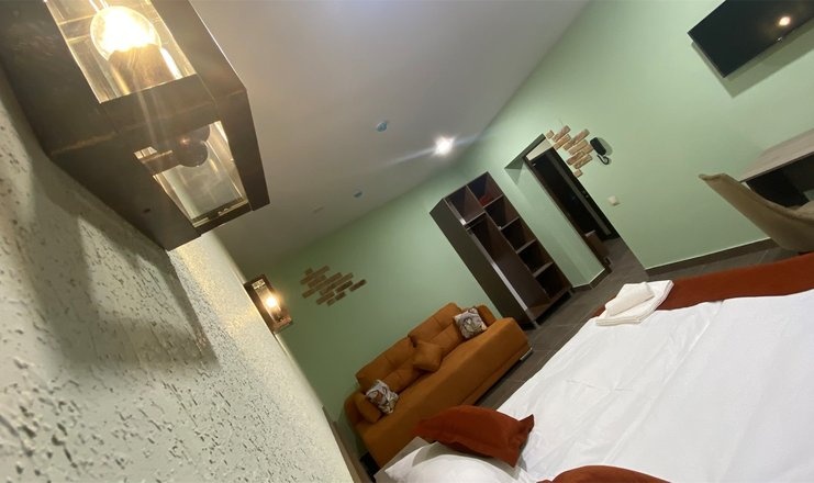  Отель «Горная сказка» Кабардино-Балкарская Республика Стандартный 3-местный 1-комнатный (цокольный этаж), фото 3
