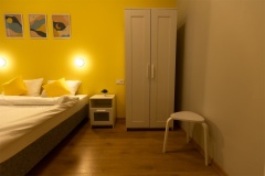 Мини-отель «Лимонад» Ярославская область Стандартный двухместный номер с одной двухспальной кроватью с удобствами в блоке, фото 3_2