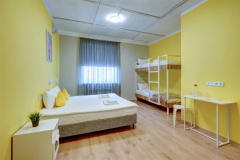 Мини-отель «Лимонад» Ярославская область Семейный номер с собственной ванной комнатой, фото 2_1