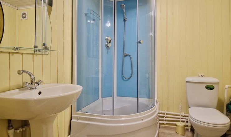  Отель «Аллюр Лодж» Карачаево-Черкесская Республика Домик Комфортный 2-местный 1-комнатный, фото 1