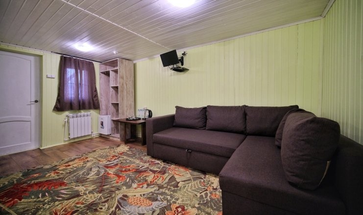  Отель «Аллюр Лодж» Карачаево-Черкесская Республика Домик Комфортный 2-местный 1-комнатный, фото 2