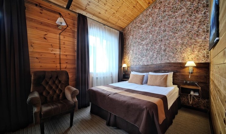  Отель «Аллюр Лодж» Карачаево-Черкесская Республика Семейный Ebru 5-местный 1-комнатный (в корпусе), фото 5