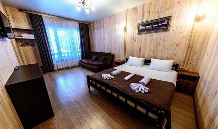 Отель «Green House» Карачаево-Черкесская Республика Семейный Люкс 8-местный 2-комнатный 1-категории, фото 8