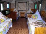 База отдыха «Имение Черновых» Астраханская область 4-местный вагончик