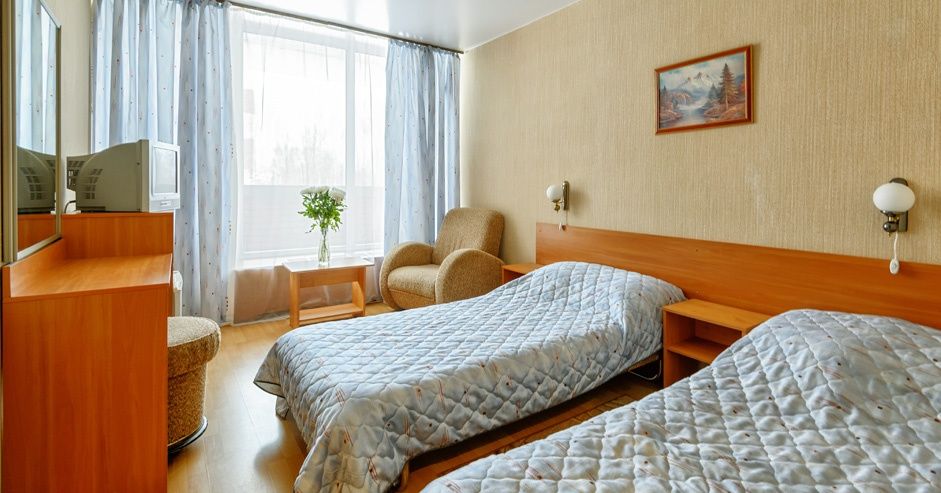 Загородный отель Парк-отель Райки Московская область Двухместный номер с раздельными кроватями