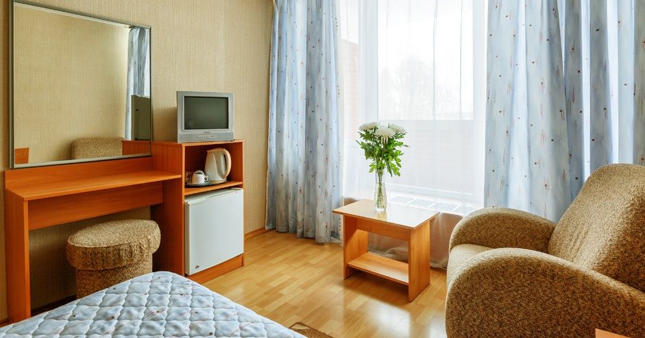Загородный отель Парк-отель Райки Московская область Двухместный номер с раздельными кроватями, фото 4