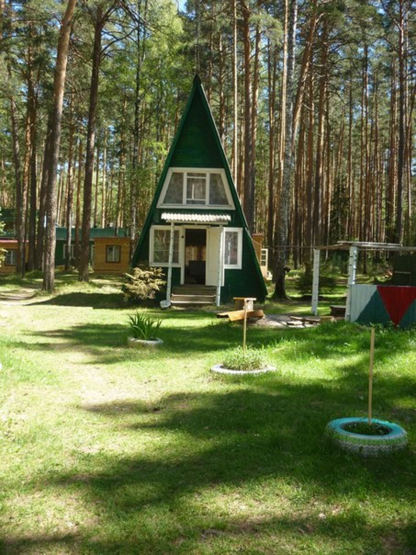 База отдыха «Теремки» Свердловская область Домик треугольный 2 этажа на 10 мест, фото 10