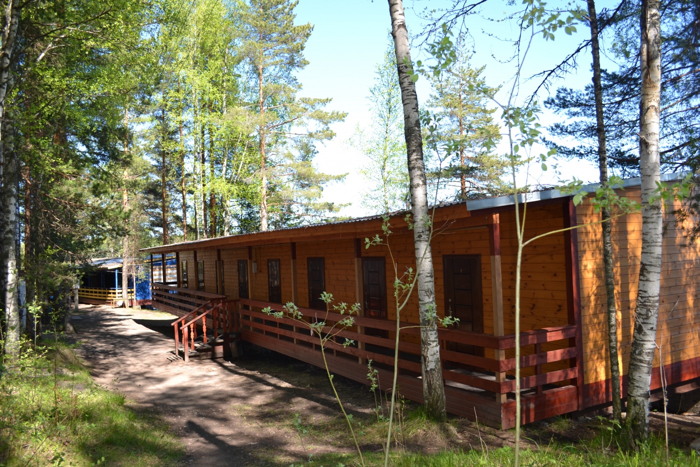 База отдыха «Кемпинг Сандал» Республика Карелия 2-местный номер в летнем корпусе А и Б, фото 1