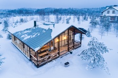 Cottage complex «CHёrnyie kamni» Republic Of Karelia Kottedj 10-mestnyiy s saunoy i kaminom, фото 2_1