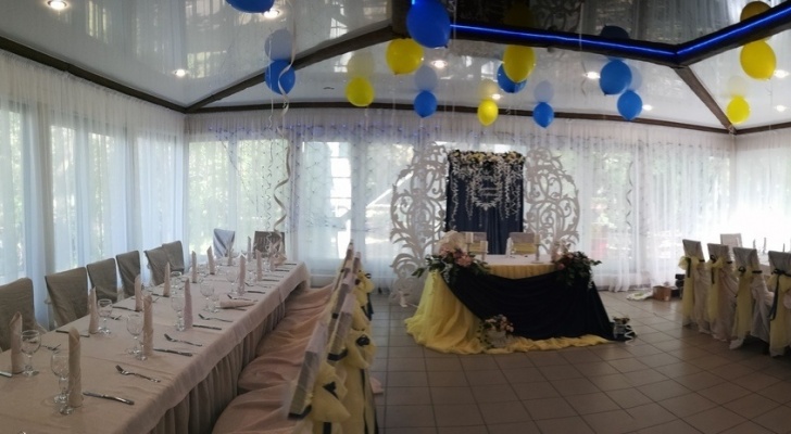  Zagorodnyiy kompleks «Alyie parusa» Samara oblast Banquet hall, фото 7