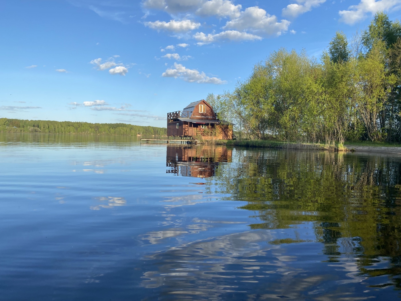 Эко-отель «Юркинский мыс» Нижегородская область Домик на воде, фото 13