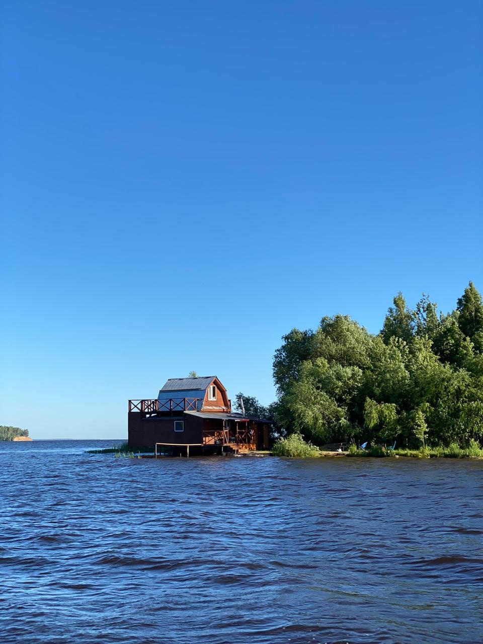 Эко-отель «Юркинский мыс» Нижегородская область Домик на воде, фото 5