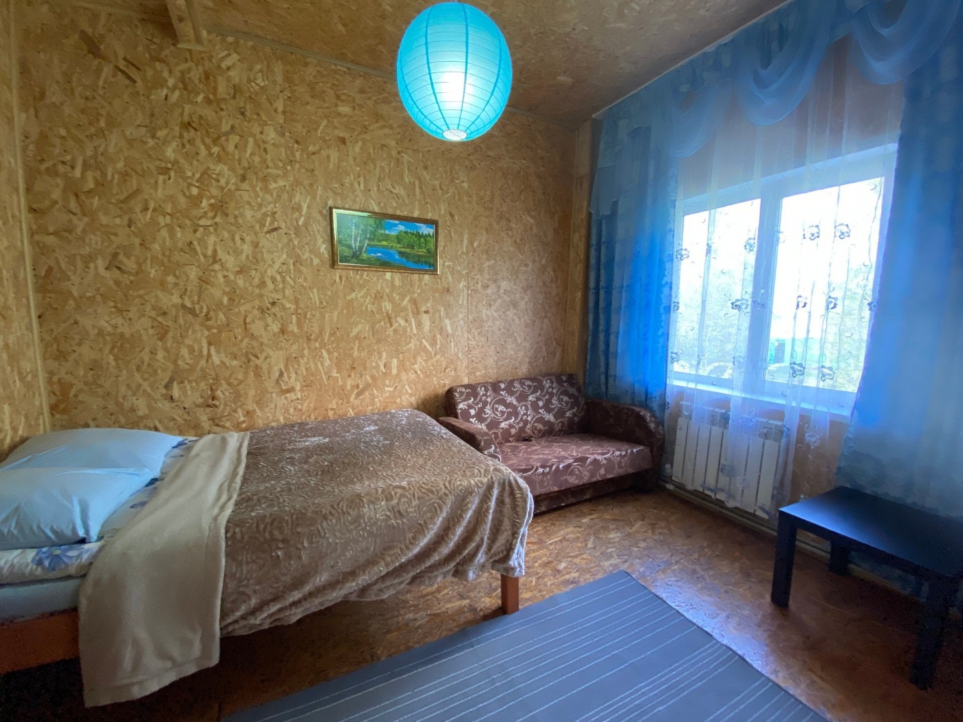 Эко-отель «Юркинский мыс» Нижегородская область Трёхкомнатный семейный номер «Облепиха», фото 7