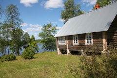 Complex of guest houses «Hutora na ozere Ale» Pskov oblast Izba u Ozera. Hutor Pralische.