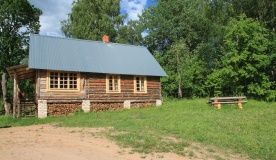 Complex of guest houses «Hutora na ozere Ale» Pskov oblast Izba na Opushke. Hutor Pralische.
