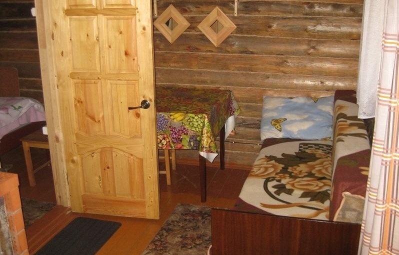 База отдыха «Аист» Тверская область Номер в Бревенчатом доме, фото 11