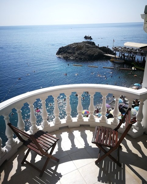  Гостинично-ресторанный комплекс «Санта-Барбара» Республика Крым Номер «Улучшенный» с видом на море, фото 5