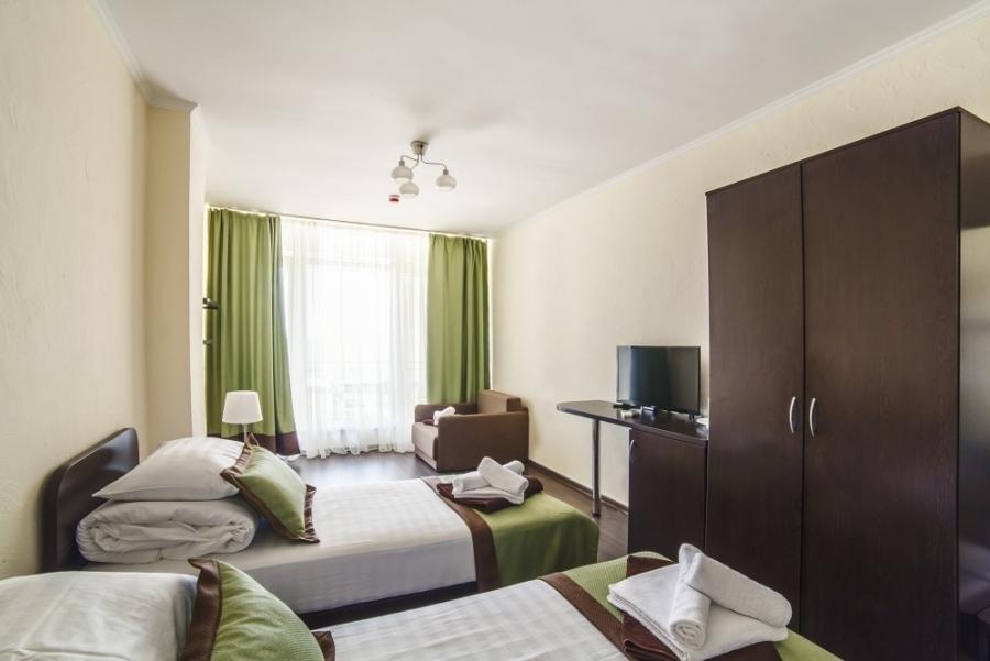  Отель «Ravenna Mare» Республика Крым Номер «Стандарт» с двумя кроватями и доп.местом, фото 2