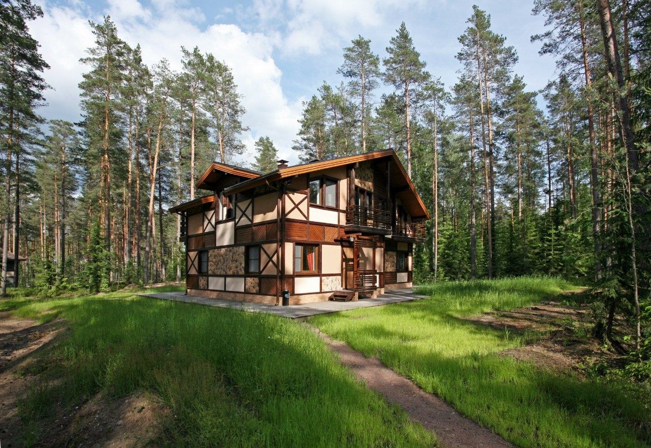 гостиницы в лесу