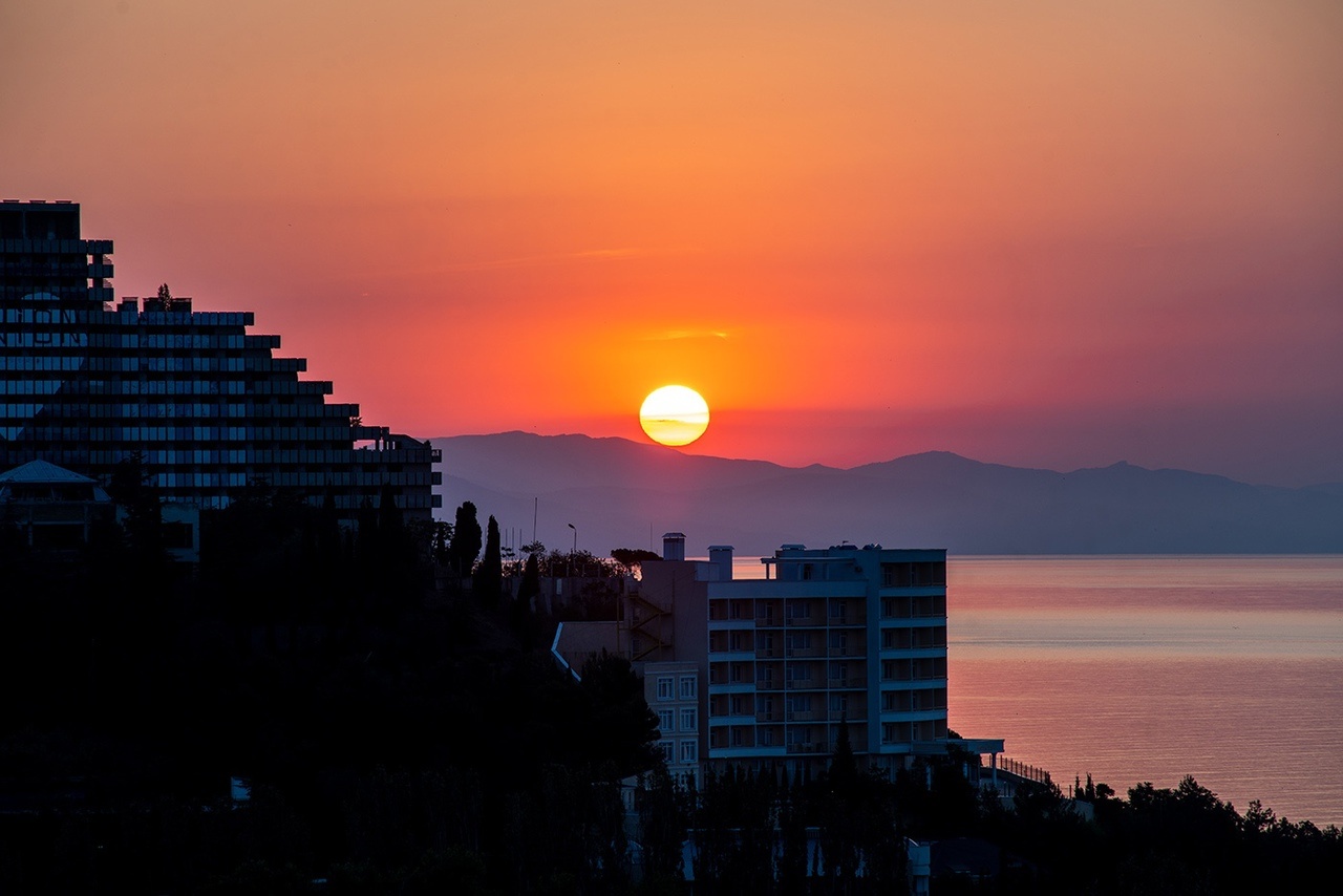 Алушта вечером