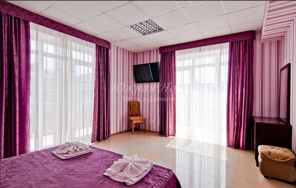  Отель «Южная ночь» Краснодарский край Студия 2-комнатная, фото 2