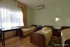 База отдыха "Аква-Вита" Краснодарский край 1-комнатный номер "стандарт" (3 спальных места), фото 2_1