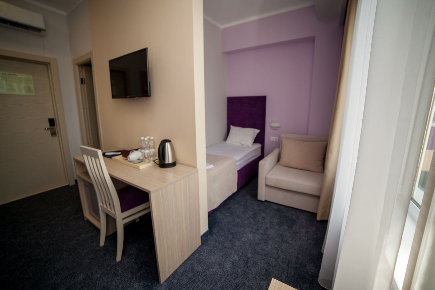  Отель «Fioleto Ultra All Inclusive Family Resort 4*» Краснодарский край Standard Triple 5 floor, фото 2