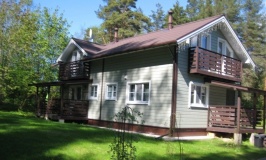 Cottage complex «Pravdinskiy Prichal» Leningrad oblast Kottedj № 3 ,4 (sovmeschennyiy)