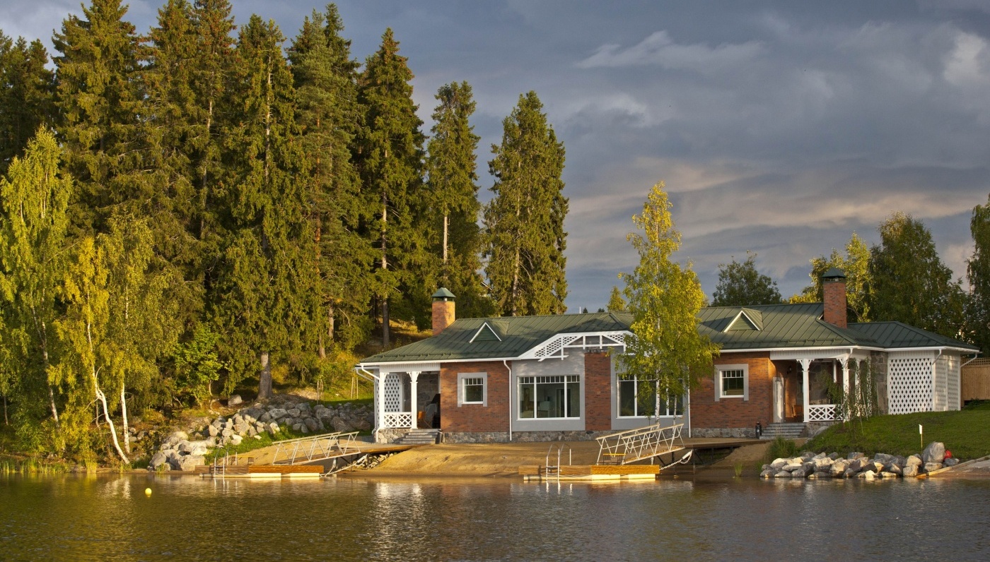 домик в карелии на берегу озера