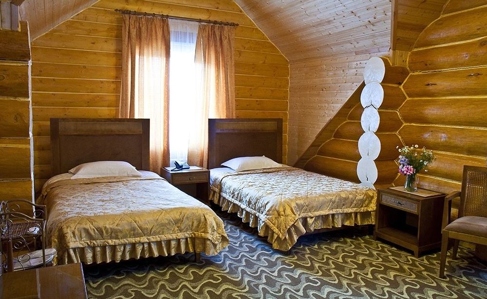  Загородный отель-клуб «Лачи» Московская область COUNTRY DOUBLE Однокомнатный двухместный номер с одной кроватью king-size, фото 3