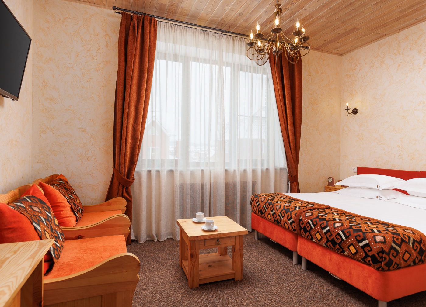  Загородный отель-клуб «Лачи» Московская область COUPE DBL однокомнатный двухместный номер с одной кроватью, фото 6