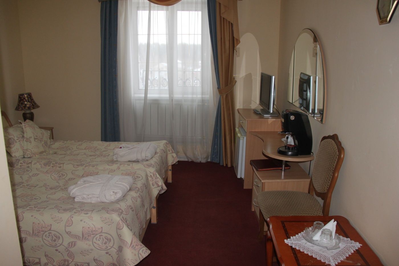 Гостиничный комплекс «Бережки-Холл» Московская область Номер двухместный с двумя кроватями, фото 2