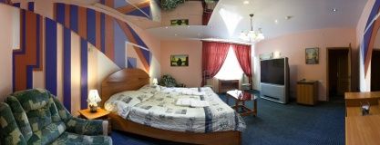 Hotel complex «K-Vizit» Leningrad oblast Nomer «Lyuks 1-komnatnyiy» № 10, 13