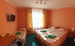 Hotel complex «K-Vizit» Leningrad oblast Nomer «Standart» 3-mestnyiy