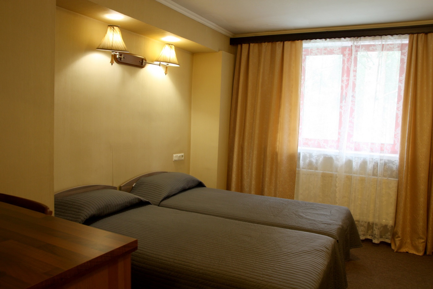  Отель «Карина» Ленинградская область Двухместный номер с 2 отдельными кроватями , фото 1