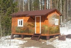 Cottage complex «Urochische Mёklahti» Republic Of Karelia Hijina na ostrove