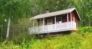 Cottage complex «Urochische Mёklahti» Republic Of Karelia Izbushka na ostrove
