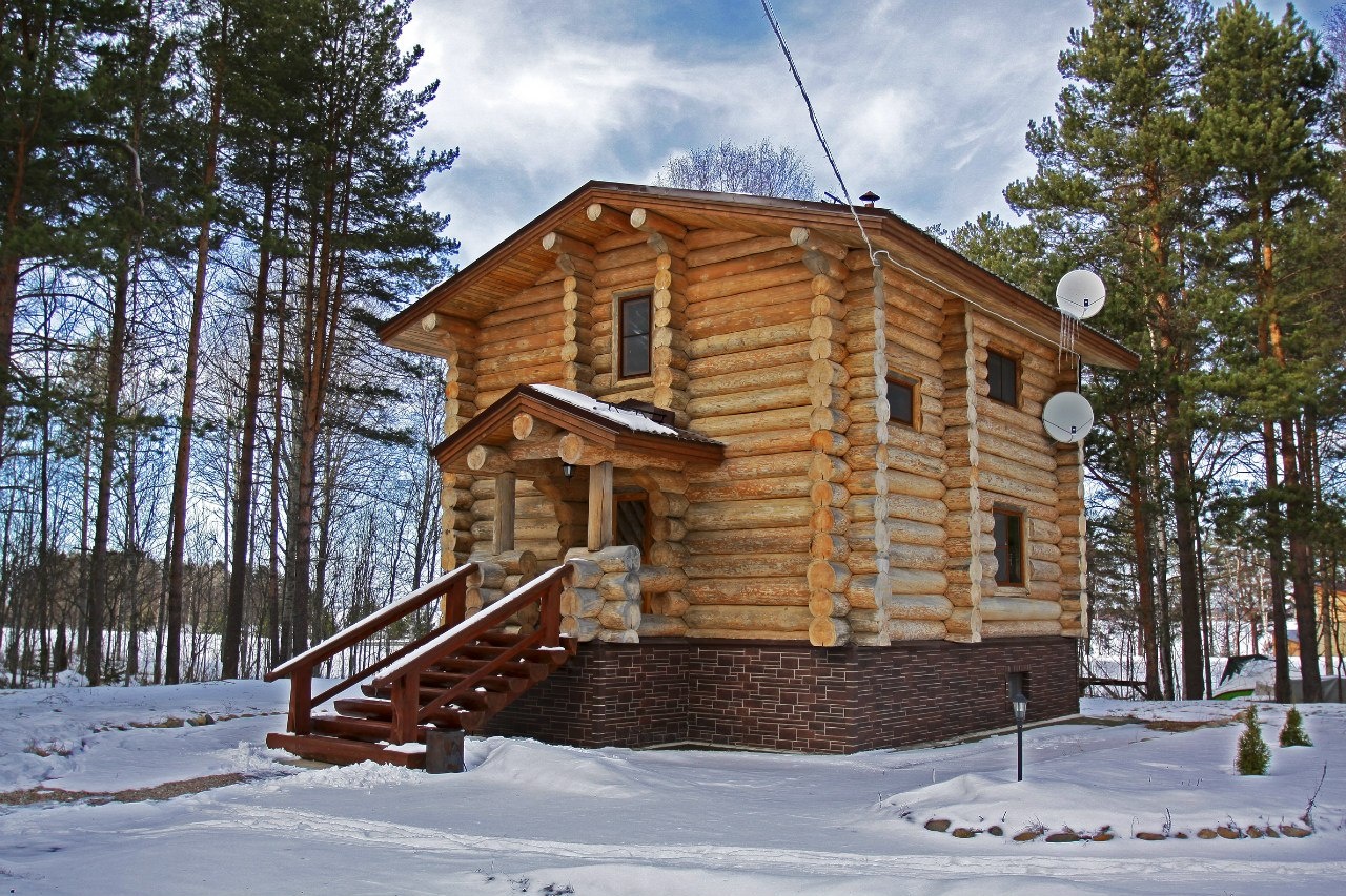Гостевой дом «Три медведя» Республика Карелия Шестиместный коттедж, фото 1