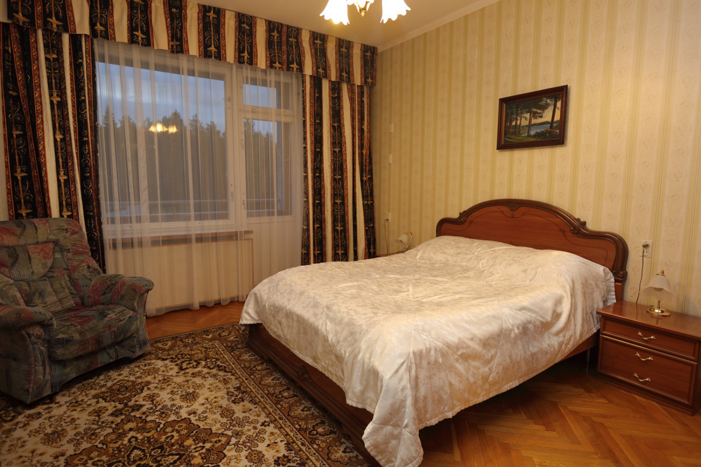 Оздоровительный комплекс «Бор» Московская область 2-комнатный 3-местный стандарт (Пансионат), фото 1