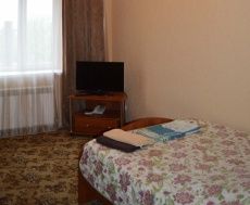 Hotel «Zolotoy djin» Astrakhan oblast Nomer "Standartnyiy odnomestnyiy" s bolshoy krovatyu