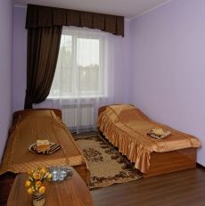 Hotel «Zolotoy djin» Astrakhan oblast Nomer "Standartnyiy dvuhmestnyiy" s razdelnyimi krovatyami