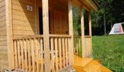 Турбаза «Золоторудная» Алтайский край Летний двухместный деревянный домик , фото 2_1