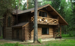 Eco hotel «Romanov les» Kostroma oblast 2-etajnyiy kottedj «Komfort»