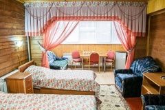 Motel «Pokrovskiy medved» Vladimir oblast Nomer «Polulyuks» 3-mestnyiy № 4, 6, 7 kompleks № 1, фото 3_2