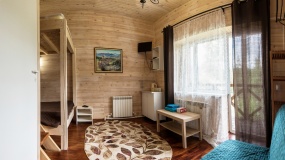 Eco hotel «TSarskaya ohota» The Republic Of Altai Nomer Standart v kottedje iz dvuh nomerov, фото 10_9