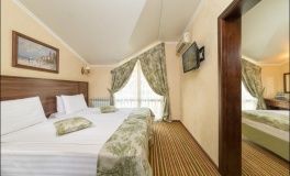  Otel «Alean Family Resort & Spa Doville 5*» Krasnodar Krai Nomer «Standart» semeynyiy, фото 2_1