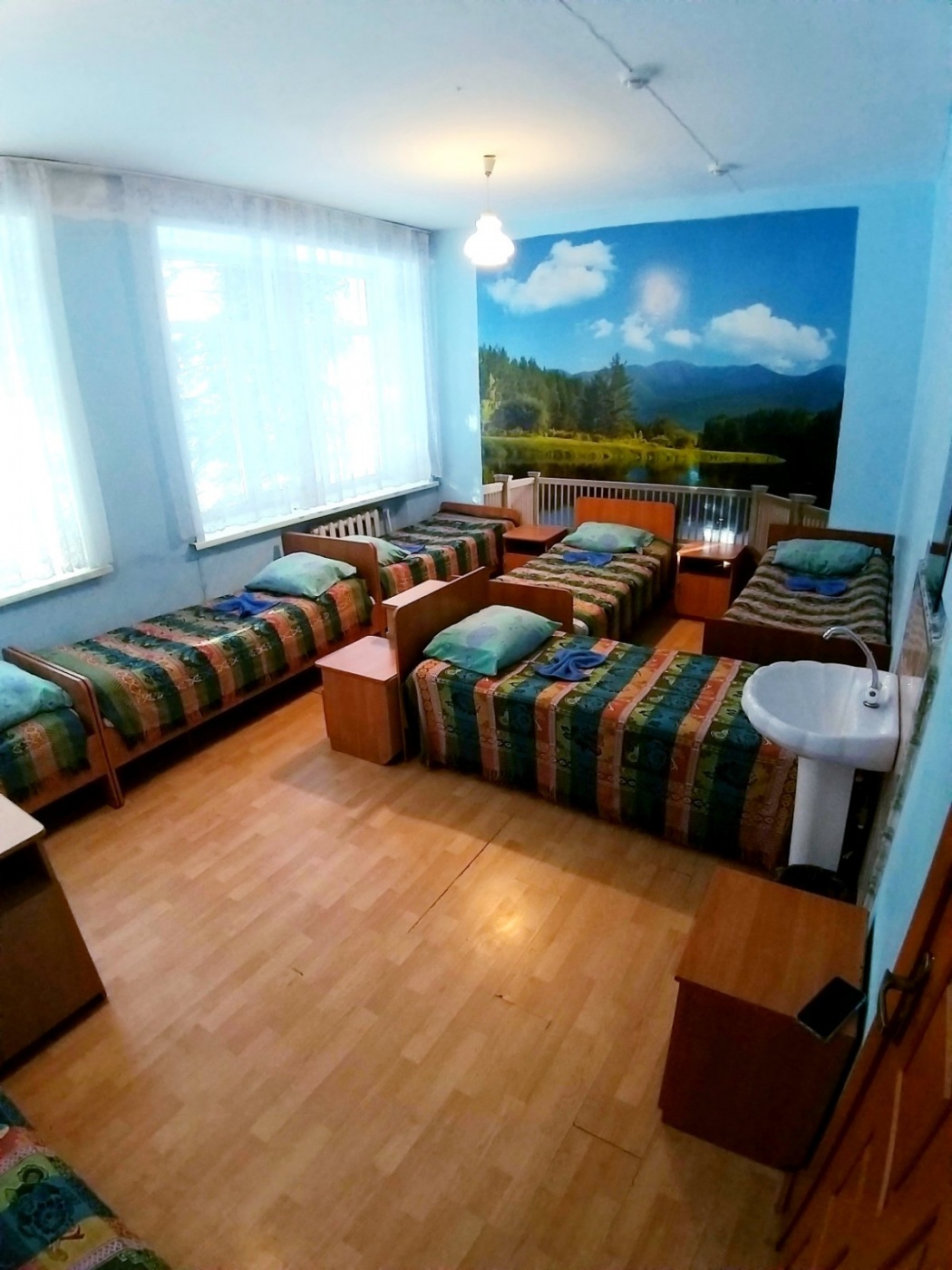 Парк-отель «Голубые Ели» Иркутская область 7-местный номер в эконом-корпусе, фото 1